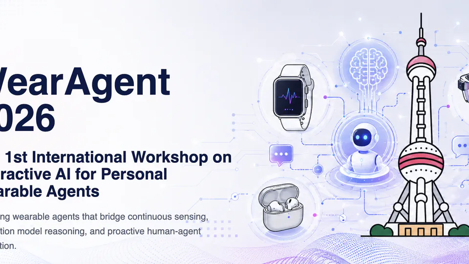 WearAgent 2026 Workshop Announced