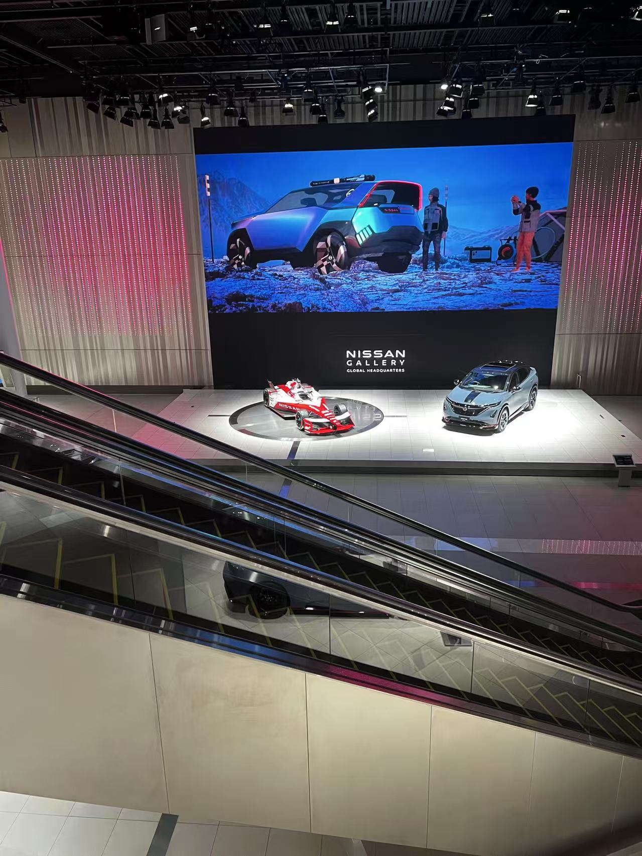 A peek into the future of automotive design at the Nissan Gallery.